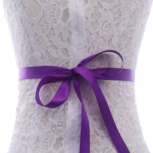 Load image into Gallery viewer, MissRDress Wedding Dress Belt Crystal Bridal Belt Sash Diamond Wedding Sash Thin Rhinestones Wedding Belt For Women Dress JK868