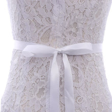 Load image into Gallery viewer, MissRDress Wedding Dress Belt Crystal Bridal Belt Sash Diamond Wedding Sash Thin Rhinestones Wedding Belt For Women Dress JK868